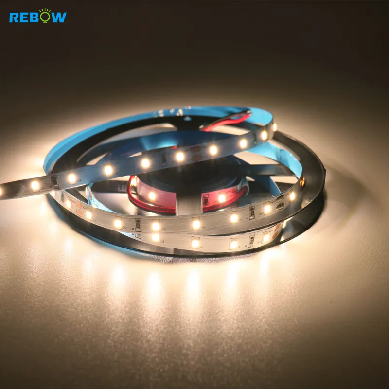 عنونة 5v ws2812 5050 12v شريط rgb led الرقمي ws2801 ws2811 بقيادة قطاع