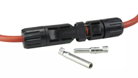 DC 1000V 30A MC-4 Kupfer-Solarkabel-Steckverbinder IP67 Wasserdichter Photovoltaik-Kabelstecker für Solaranlagen-Installation