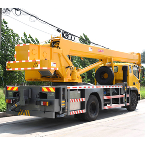 लाइट ट्रक क्रेन 16टी ट्रक क्रेन हाइड्रोलिक स्ट्रेट जिब टेलीस्कोपिक क्रेन 16 टन कीमत - Product Image 4