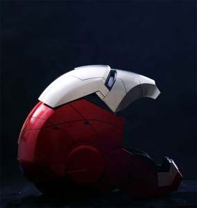 Casque MK5 <span class=keywords><strong>Iron</strong></span>-<span class=keywords><strong>Man</strong></span> Prop pour le film Halloween pour la restauration Portable avec ouverture/fermeture électrique activée par la voix Masques de fête - Product Image 5
