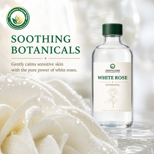 Hidrolato de <span class=keywords><strong>Rosa</strong></span> Blanca Botánico Calmante (<span class=keywords><strong>Rosa</strong></span> <span class=keywords><strong>Alba</strong></span>), Bruma Natural Calmante al por Mayor para Piel Sensible y Cuidado de la Piel Delicada - Product Image 1
