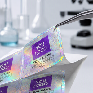 Étiquettes personnalisées pour flacons, autocollants en vinyle imperméables, 2 ml, 10 ml, 15 ml, logo personnalisé, résistant à l'huile, étiquette holographique imperméable - Product Image 6