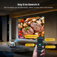 Proyector XNANO NEW HA116 Compatible con Personalización de Marca, 4K Android 14, Autoenfoque, LCD 300ANSI, 720P, Bluetooth, Control Remoto por Voz