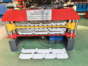 Máquina de Conformado de Rollos de Tejas Metálicas y Cerámicas de Alta Precisión con Sistema de Control PLC y Componentes Centrales del Motor - Product Image 4