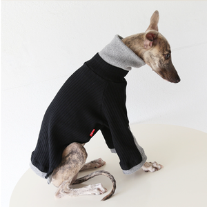 Pull en tricot épais à manches évasées pour chien, idéal pour les lévriers italiens et les whippets, coupe 3D, doux, vêtement d'hiver pour animaux de compagnie - Product Image 5