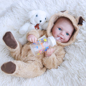 Muñeca <span class=keywords><strong>Reborn</strong></span> Realista Lifereborn de 18 Pulgadas (46 cm), Pintada a Mano, con Ojos Abiertos, Muñeca Bebé <span class=keywords><strong>Reborn</strong></span> para Jugar - Product Image 2