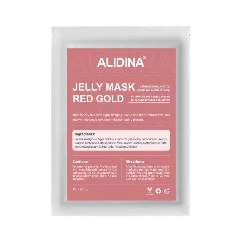 1 Uds. MASCARILLA DE GELATINA DE ORO ROJO