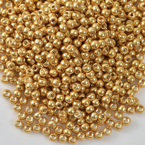 11/0 1,5mm 2mm venta al por mayor <span class=keywords><strong>colores</strong></span> metálicos chino Original vidrio Mini cuentas de semillas para pulsera fabricación de joyas - Product Image 1