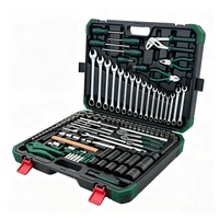 Jeu de clés multifonctionnelles manuelles en acier au chrome-vanadium, cliquet à douille double usage pour la réparation et l'entretien automobile