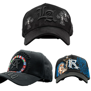 Sombreros de Lona de Alta Calidad, 31 Gorras Deportivas de Béisbol con Visera Curva y Pedrería, Ajustables, Transpirables e Impermeables - Product Image 2