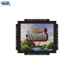 QQQ High Quality Skill Game Touchscreen Monitor 19 Inch IR Infrared Wild Viking Game Touch Screen Monitor