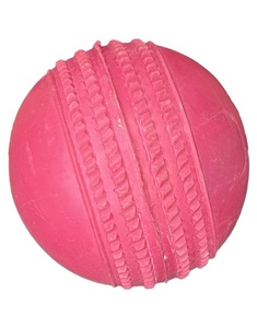 High demanded latest Lightweight <b>Pink</b> Rubber Softball Kids Playground and Cricket Ball for Young Players affordable price - Product Image 1