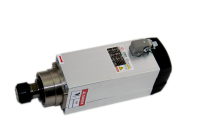 Moteur de broche CNC Changsheng GDZ 6 kW 18 000 tr/min carré, refroidi par air, haute vitesse, pour machine de fraisage du bois