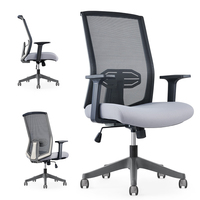 Chaise de bureau de direction ergonomique en maille pivotante pour visiteurs, mobilier de bureau de luxe pour la maison