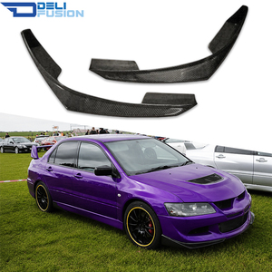 Alerón Delantero de Fibra de Carbono Estilo JP para Mitsubishi Evolution EVO8 CT9A 2003-2005 - Product Image 1