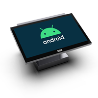 Equipo de cajero android para supermercado, terminal pos programable de escritorio, sistema pos todo en uno