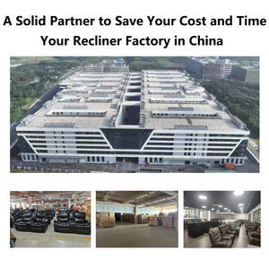 Juego de Sofás para Sala Seccional de Esquina de Dos y Tres Plazas Personalizado de Fábrica con Sillas Reclinables Suaves de Madera y Metal 6004 - Product Image 6