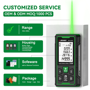 Telemetro <span class=keywords><strong>Laser</strong></span> verde 150m strumento di misurazione della distanza <span class=keywords><strong>professionale</strong></span> industriale all'aperto Ip68 che ricarica il <span class=keywords><strong>misuratore</strong></span> di distanza <span class=keywords><strong>Laser</strong></span> - Product Image 6