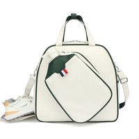 Sac de sport portable pour raquettes de badminton et de tennis de table avec compartiment à chaussures pour équipement sportif, vente en gros