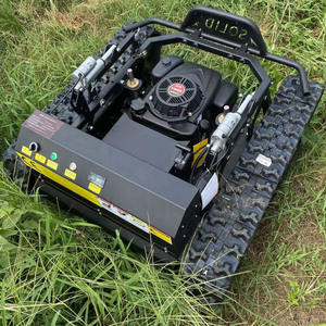 Tondeuse à gazon sur chenilles robuste |   Tondeuse à gazon télécommandée pour une coupe efficace des herbes sauvages - Product Image 4