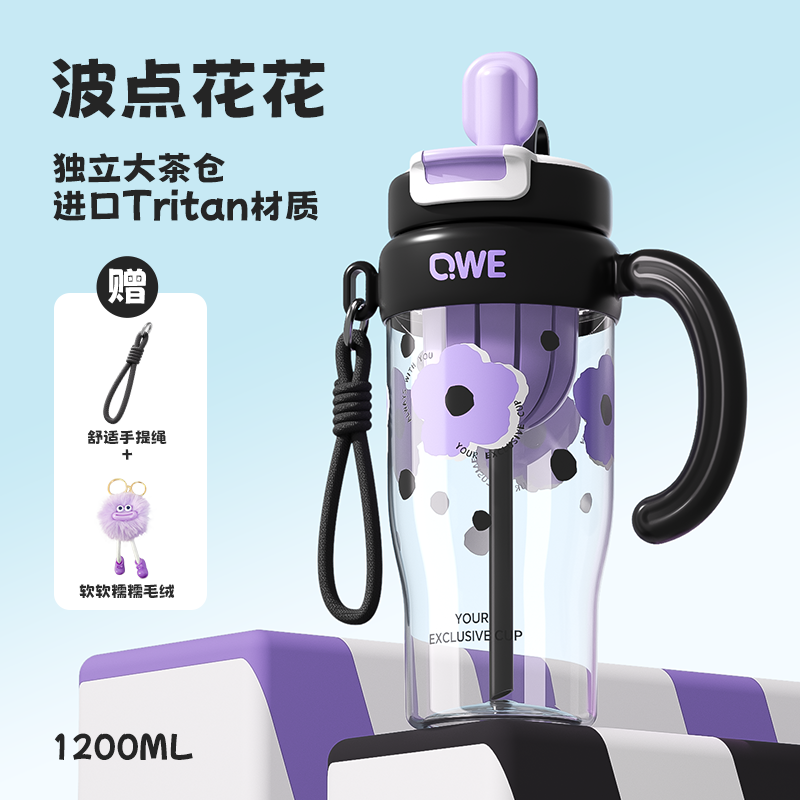 Polka dot floral [tea and water separation]