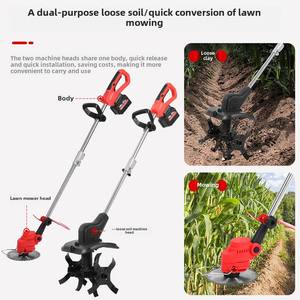 <span class=keywords><strong>Tondeuse</strong></span> à gazon électrique multifonctionnelle au lithium-ion Outil rotatif de désherbage 4 temps - Product Image 3