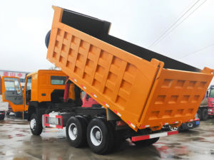 รถบรรทุก HOWO 371 6x4 แบบเทท้าย ผลิตจากโรงงาน รถดัมพ์สำหรับงานหนัก เหมาะสำหรับงานเหมืองและขนส่งวัสดุก่อสร้าง - Product Image 5