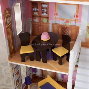 Juego de Imitación para Niños, Muebles de Madera para Casa de Muñecas, Juguete Educativo e Imaginativo para Niñas - Product Image 3