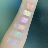 Surligneur multi-usage Fard à paupières pailleté Blanc Duochrome Surligneur Maquillage