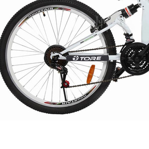 TORE ตัวป้องกันโซ่จักรยาน ตัวป้องกันโซ่จักรยานเสือภูเขา อุปกรณ์เสริมสำหรับการปั่นจักรยานที่ทนทาน - Product Image 1