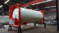 Conteneurs de réservoir de stockage de GPL cryogéniques professionnels nouveaux conteneurs de réservoir de gaz GPL transportables