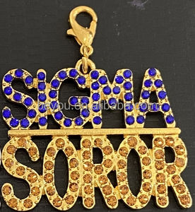 Sigma Gamma Rho Philo Sorority DIY Schmuckherstellungsset 1922-1943 Charm-Anhänger Klassische Legierung Buchstaben-Halskette Ohrringe Armband - Product Image 5