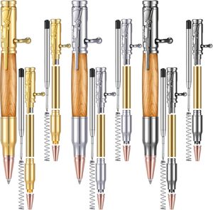 Kits <span class=keywords><strong>de</strong></span> bolígrafos <span class=keywords><strong>de</strong></span> latón macizo personalizados con clip <span class=keywords><strong>de</strong></span> rifle, llave inglesa, tornillo <span class=keywords><strong>de</strong></span> caja <span class=keywords><strong>de</strong></span> pistola y acción <span class=keywords><strong>de</strong></span> revólver para torneado <span class=keywords><strong>de</strong></span> madera DIY - Product Image 1