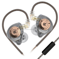 KZ EDX PRO X Écouteurs intra-auriculaires professionnels filaires pour monitoring de scène, avec transducteur dynamique, pour la performance musicale