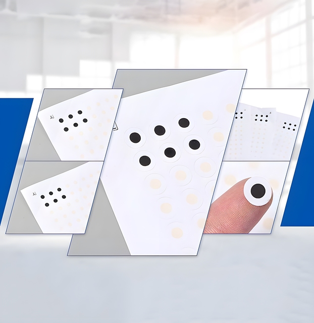 Chinese Factory Price Custom Size Color Changing Temperature Sensitive Sticker Glossy SurfaceStamped Printing Carton Packed
