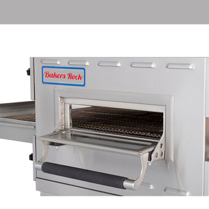 Four à pizza commercial compact Barkers Rock Electric Steel Belt, style américain, 20 pouces, certifié CE, haute efficacité, protection contre la surchauffe - Product Image 3