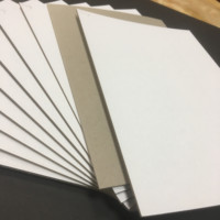 Fournisseurs de qualité 250gsm-450gsm carton blanc panneau duplex dos gris