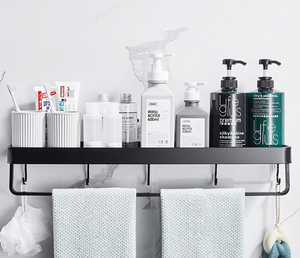 Mueble <span class=keywords><strong>de</strong></span> Baño <span class=keywords><strong>sin</strong></span> Perforaciones, Mueble <span class=keywords><strong>de</strong></span> Almacenamiento para Inodoro, Lavabo, Estante <span class=keywords><strong>de</strong></span> Almacenamiento <span class=keywords><strong>de</strong></span> Cosméticos Montado en la <span class=keywords><strong>Pared</strong></span> - Product Image 4