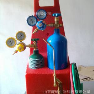 Kit de soudage combiné au gaz 4L avec chalumeau en laiton, outils de découpe à l'oxygène pour usage domestique - Product Image 2