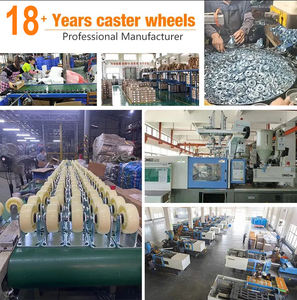 Firme Barato zhongguan 75 mm médica rodízio médica rodízio com freio - Product Image 6