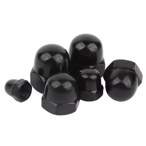 Hochwertige M4-24 Edelstahl Sechskant-Hutmuttern, Kegelmutter, Kuppelmutter nach DIN1587, Sechskantkopf Größe M10 Länge 20mm - Product Image 4