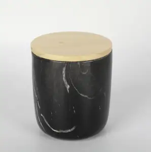 Proveedor de tapas de madera personalizadas, tarros de vidrio para velas con tapas de madera, tapas de bambú para velas, tarro, botella de almacenamiento, taza