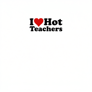 Camiseta de manga larga I Love Hot Teachers - Product Image 1