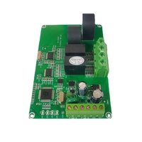 Module de compteur d'énergie bidirectionnel JSY-MK-193 PCBA avec RS485 Modbus-RTU AC, module de compteur de puissance monophasé à deux canaux