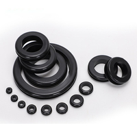 Joint d'étanchéité industriel en caoutchouc EPDM moulé pour câbles, anti-poussière, résistant à l'eau, pour armoire électrique, anneau de joint de trou, couleur personnalisée, découpe sur mesure