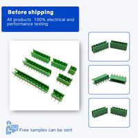 Bloc de bornes enfichables AOSI 2EDGR MSTBA2,5-ST-5,08 15A 300V 5,08 mm, connecteur de fil pour carte de commande PCB