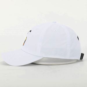 OEM Custom Sporty Common 6 Panel White Quick Dry Sports Baseball Cap Embroidery Logo Golf Dad <b>Hat</b> - Product Image 3