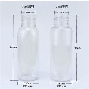 Plastic Spray <b>Bottle</b> 30ml Transparent Cylinder Flip Top Cap Fine <b>Mist</b> Cosmetic Packaging - Product Image 4