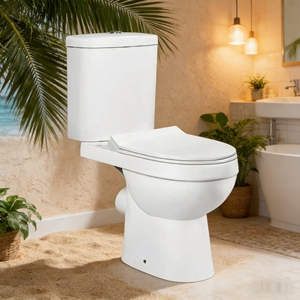 ราคาขายส่ง <span class=keywords><strong>โถ</strong></span><span class=keywords><strong>สุขภัณฑ์</strong></span>แบบสองชิ้น ขนาด 651*369*815 มม. ระบบ Washdown P-trap คุณภาพเยี่ยมมาตรฐานอเมริกัน - Product Image 3