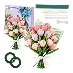 Material de Arte DIY: Limpiapipas de Terciopelo de 10mm para Proyectos Educativos Creativos y Creaciones Artísticas Decorativas con Limpiapipas de Colores - Product Image 1